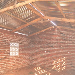 Preschool roof in Musilo Kadambo