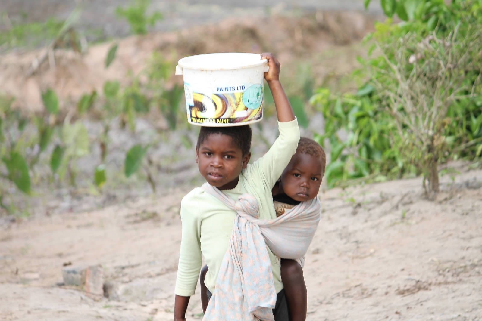Girls forever Carrying Water