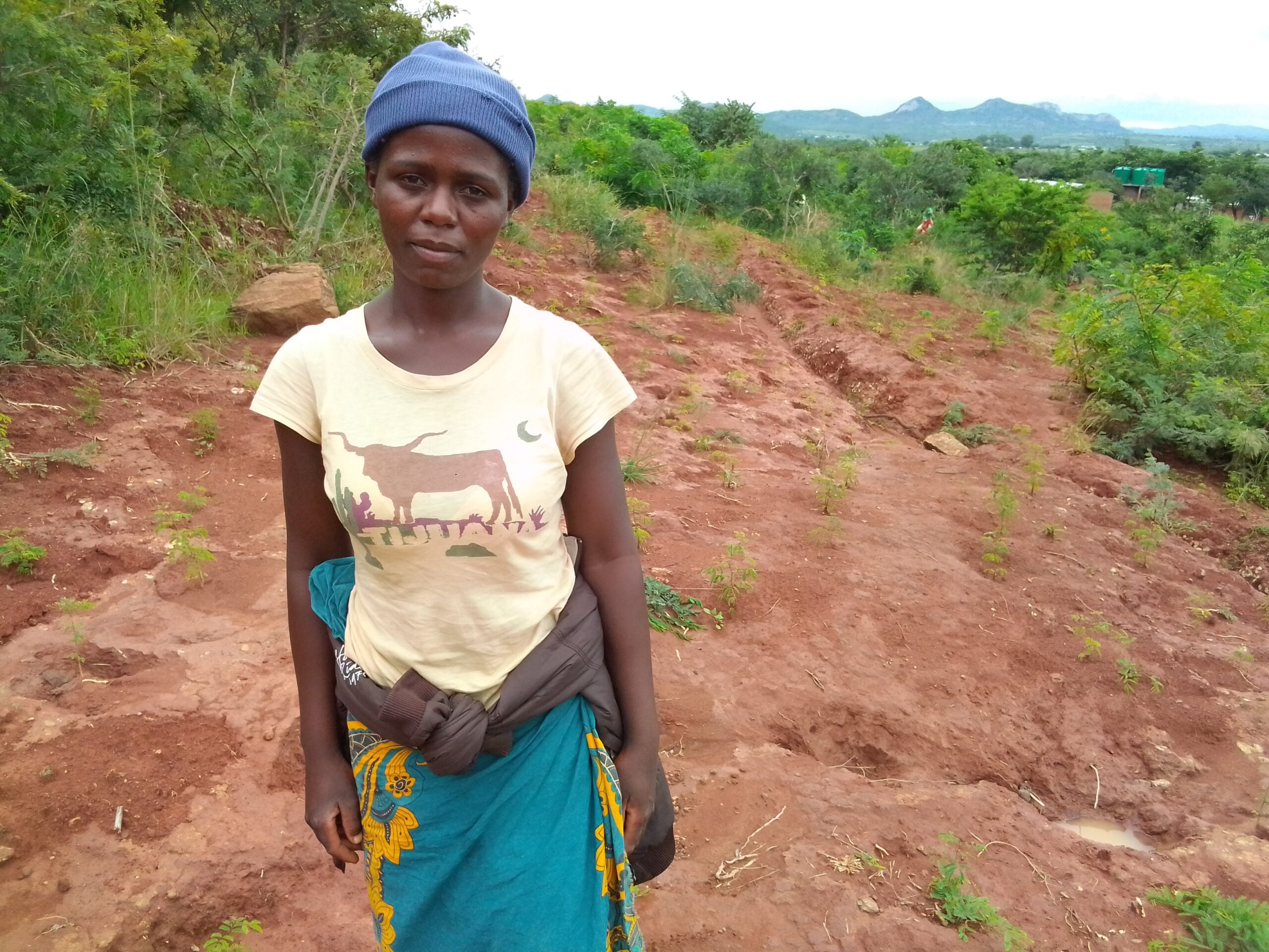Maureen Kaunda; Enyezini indigenous tree planter