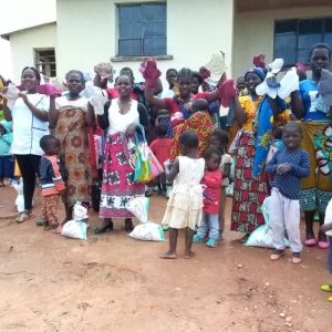 Women at Kadikechi with reusable sanitary pads